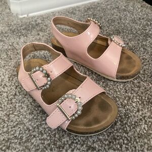 Toddler Target Cat & Jack Pink Pearl Sandals